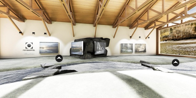 Virtueller Fotogipfel Oberstdorf &mdash; gerenderte Ausstellung Bernd Ritschel (Ausgabe 2025)