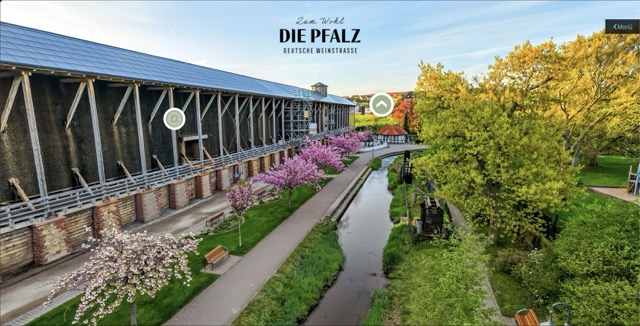 Pfalz in 360&deg; &mdash; Saline Bad D&uuml;rkheim