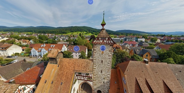 Storchenturm-Museum Zell a.H. &mdash; Au&szlig;enansicht des historischen Turms